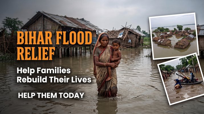 Bihar Flood Relief: Help Families Rebuild Their Lives